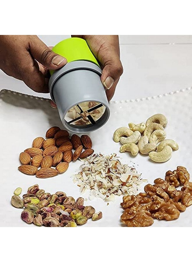TASMAX dry fruit cutter and slicer (PACK of 2) dryfruit choppers for kitchen dry fruit slicer dry fruits cutter for kitchen gadgets almond slicer cutter dryfruit cutter dry fruit graters for kitchen - Image 2