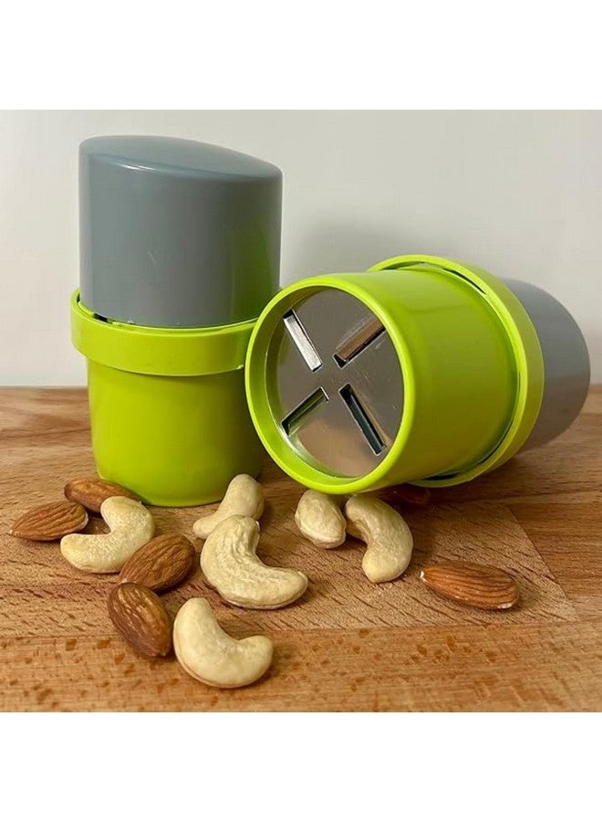 TASMAX dry fruit cutter and slicer (PACK of 2) dryfruit choppers for kitchen dry fruit slicer dry fruits cutter for kitchen gadgets almond slicer cutter dryfruit cutter dry fruit graters for kitchen - Image 1