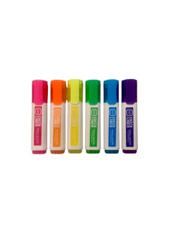 DECO A set of 6-color highlighter pens 