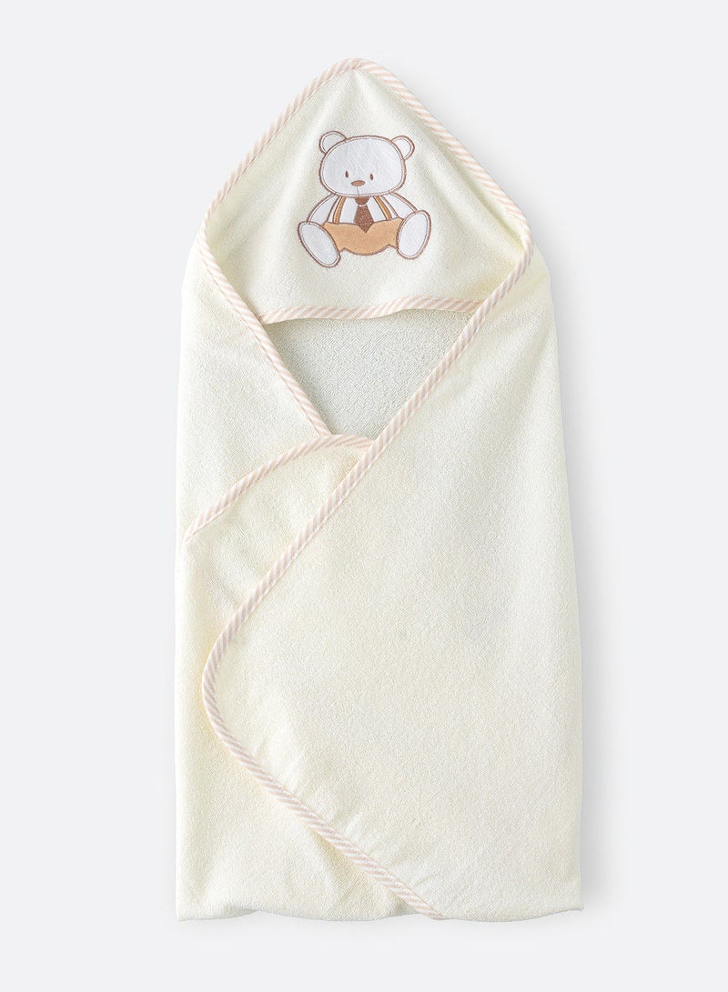 Tiny hug baby blanket with hood - Image 2