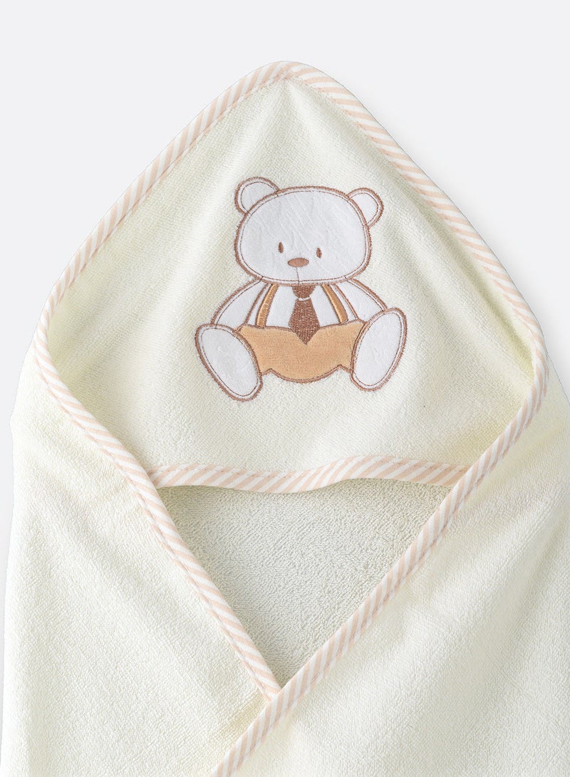 Tiny hug baby blanket with hood - Image 3