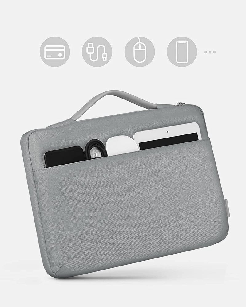 MOCA 13 inch Laptop Carrying Case Sleeve Bag for 13-inch MacBook Air M1/A2337 A2179 A1932, MacBook Pro M1/A2337 2016-2021, 12.3 Surface Pro X/7/6/5/4, 12.9 iPad Pro, XPS 13 inch Laptop Sleeve Bag - Image 4