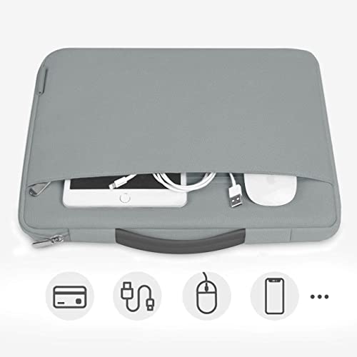 MOCA 13 inch Laptop Carrying Case Sleeve Bag for 13-inch MacBook Air M1/A2337 A2179 A1932, MacBook Pro M1/A2337 2016-2021, 12.3 Surface Pro X/7/6/5/4, 12.9 iPad Pro, XPS 13 inch Laptop Sleeve Bag - Image 2