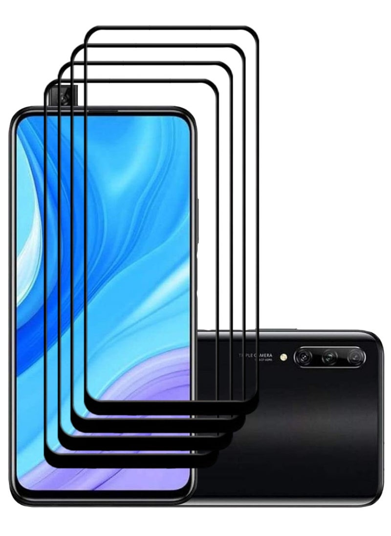 ACLIX 4 Pieces Antistatic ESD Dustproof Premium Quality High Definition Tempered Glass Screen Protector Designed For Huawei Y9s - Image 1