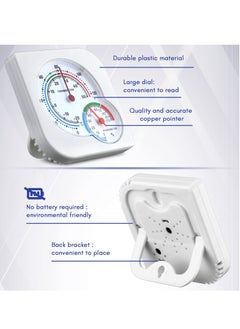 Indoor Thermometer and Humidity Gauge, Indoor Mini Thermometer Hygrometer, with Temperature and Humidity Monitor Room Thermometer, for Home, Room, Kitchen, Patio, Planting Room (6 Pcs) - pzsku/Z98086A6703E579D134D6Z/45/_/1695377408/61dc4d2d-fbc2-4b2f-8c41-8f788f6a6ee2