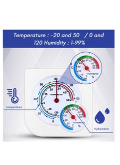 Indoor Thermometer and Humidity Gauge, Indoor Mini Thermometer Hygrometer, with Temperature and Humidity Monitor Room Thermometer, for Home, Room, Kitchen, Patio, Planting Room (6 Pcs) - pzsku/Z98086A6703E579D134D6Z/45/_/1695377410/c8970e0b-a871-4ebd-9de6-4427d6b9778a