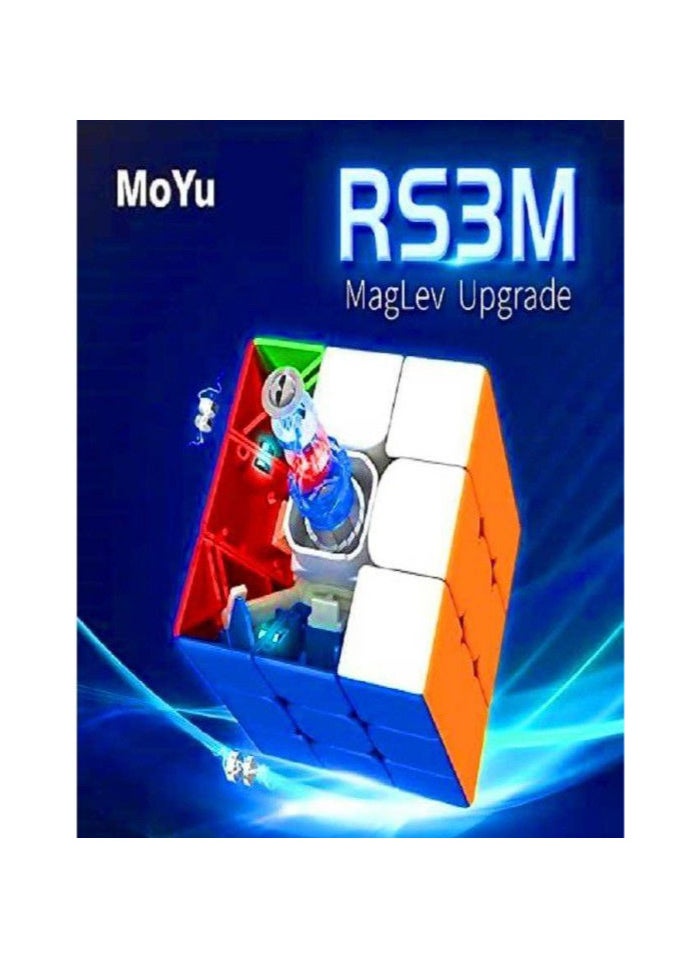 Generic - MOYU RS3M Maglev 3x3 Stickerless Speed ​​Cube, Upgraded Version (Professional Version) - Image 1