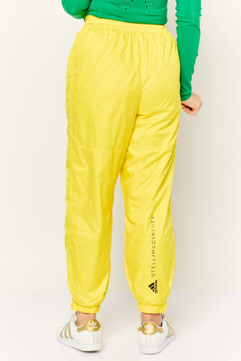 Adidas by Stella McCartney Women Sportswear Fit Training Track Pant, Yellow - Image 4