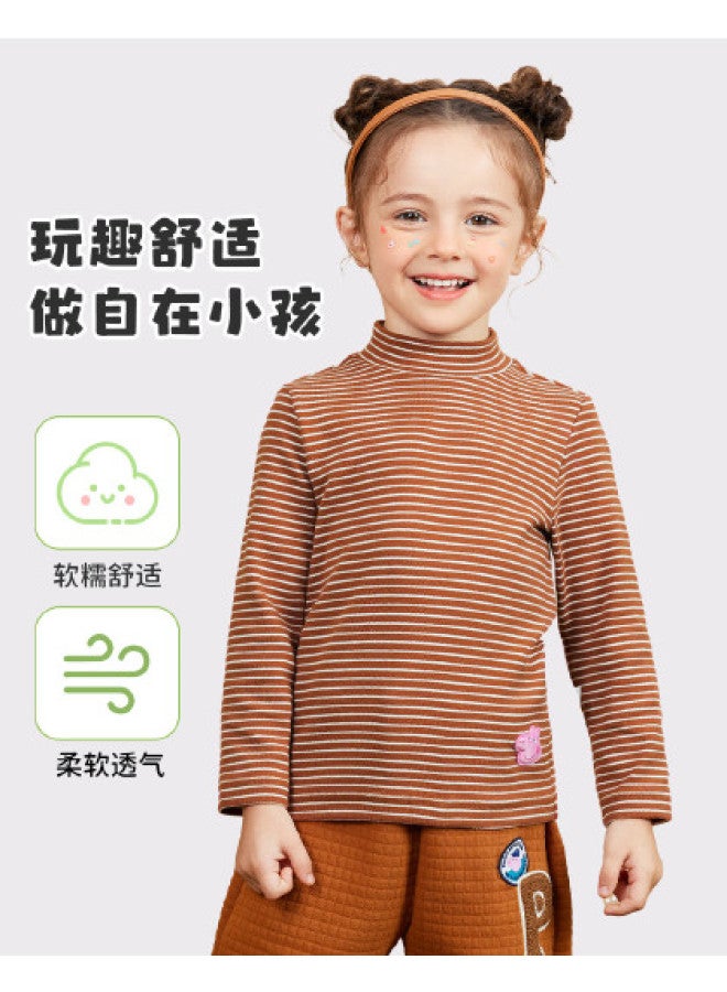 peppa Pig Spring Girls' Soft & Comfortable Long-sleeve T-shirt - Warm Baby Kids Clothing - Image 1