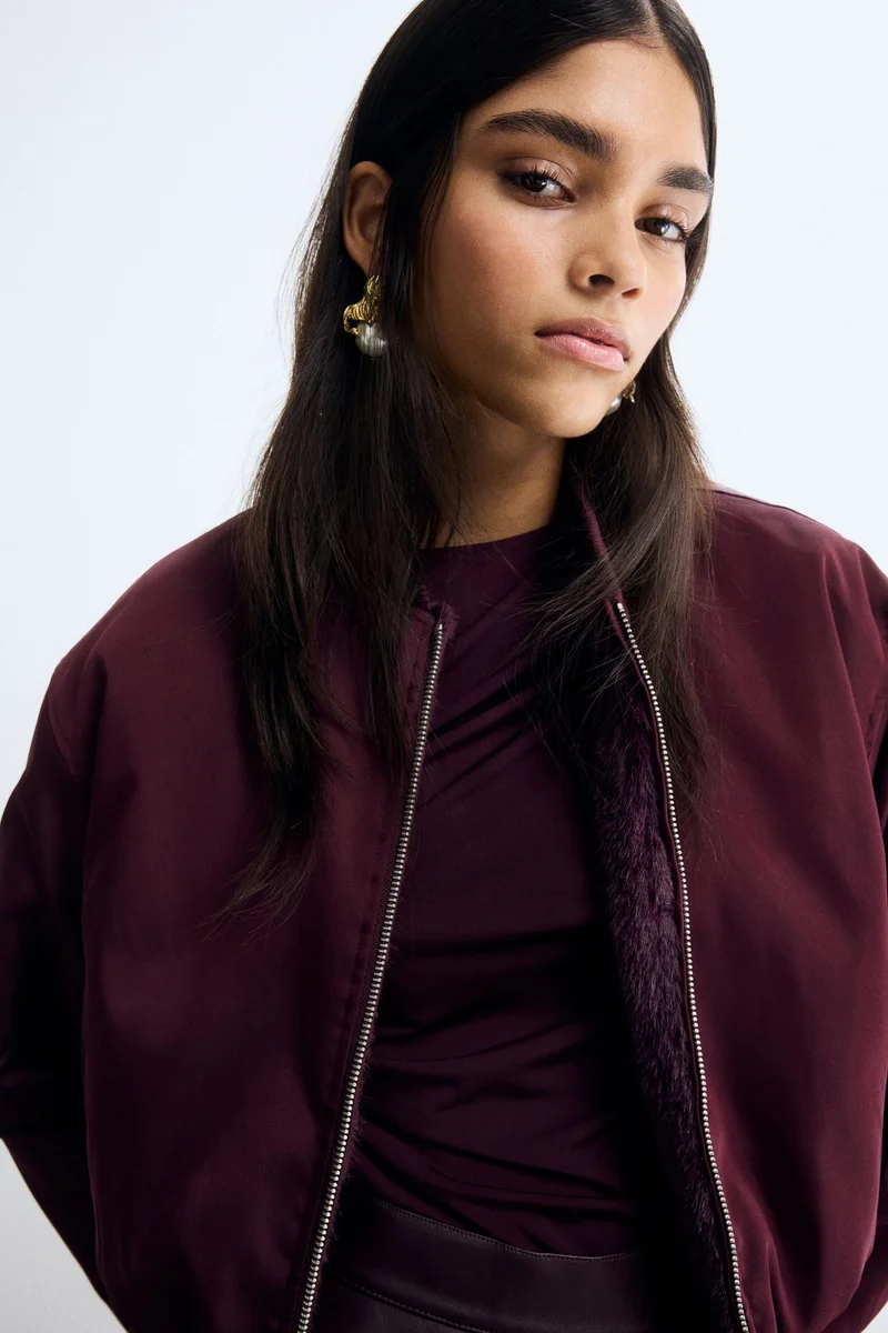 H&M Reversible bomber jacket