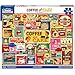White Mountain 500 Piece Jigsaw Puzzle Funny Collage Food Puzzles with Large Pieces Gift for Adults 18x24 Coffee Cake - Image 2