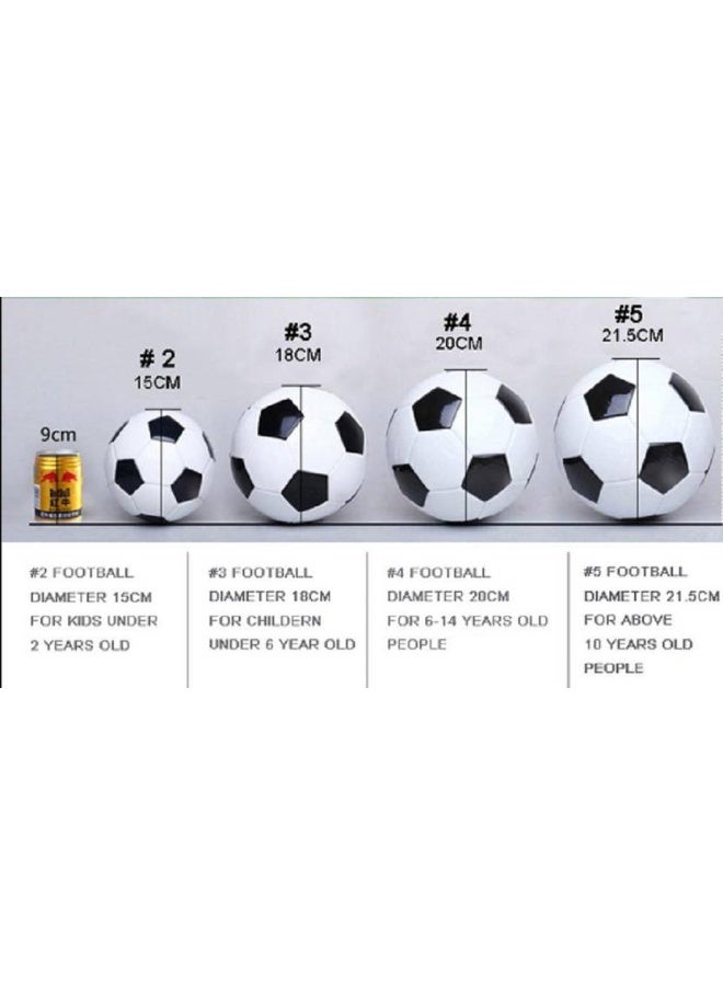 Fox FOX Hand Stitch football Football - Size: 5  (Standard, Pack of 1, Black) - Image 4