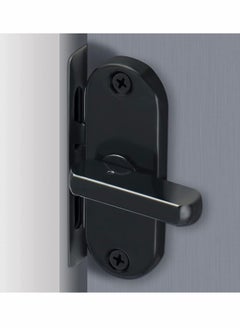 KASTWAVE Stainless Steel Lock, Catch Gate Latches, Heavy Duty Bolt Latch Buckles, for Kitchen Bathroom Moving Sliding Door Windows Bran Doors, Black Finish  - Image 3