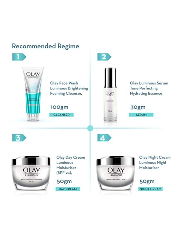 Olay Face Wash: Luminous Brightening Foaming Cleanser  100g - Image 4