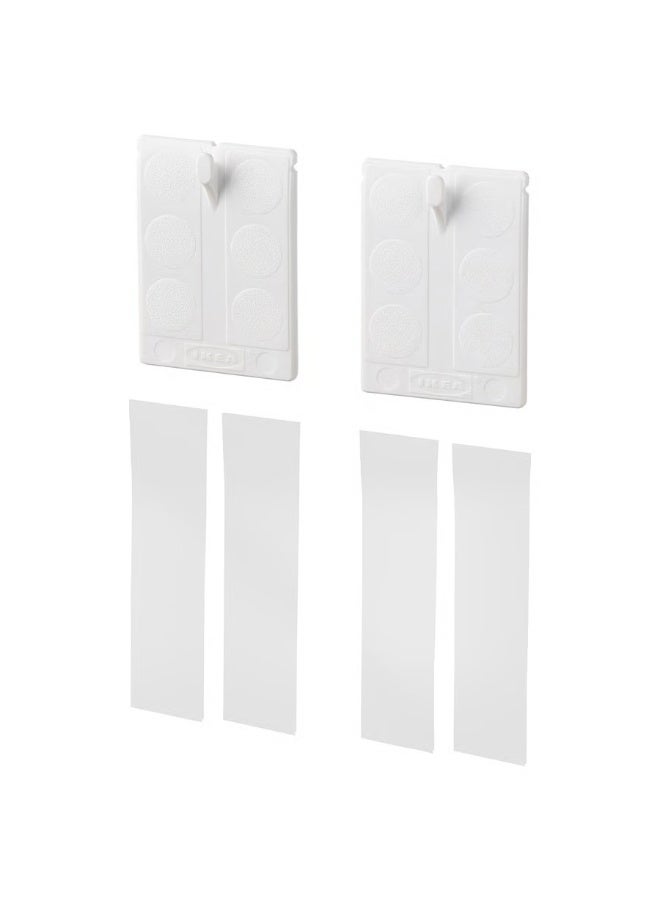 Adhesive hook for frame, white - Image 1