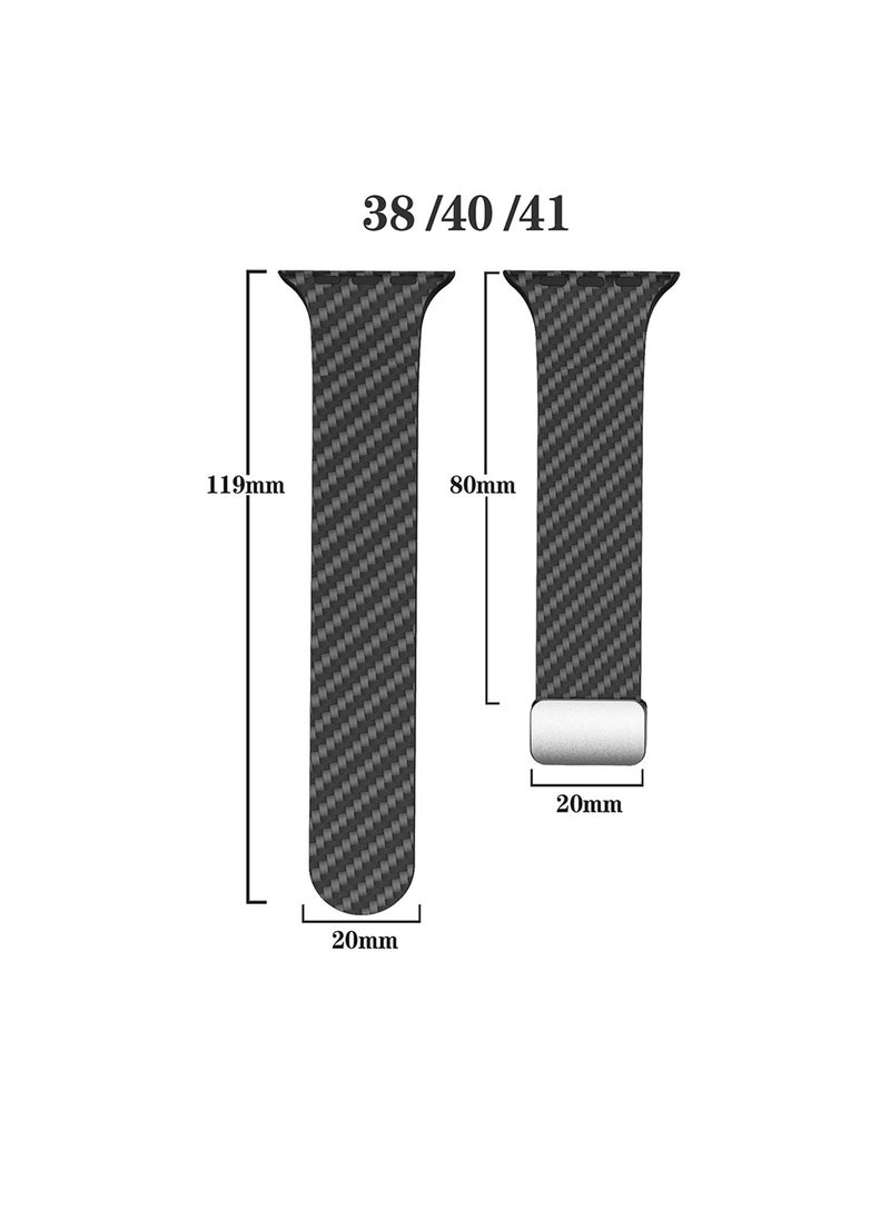 X-level - Bands Compatible with Apple Watch 38mm 40mm 41mm Series 9/8/7/SE/6/5/4/3/2/1 IWatch Ultra/Ultra 2/ Silicone Strap With Magnetic folding Buckle, Quick Release Silicone Straps for Women Men - Image 1