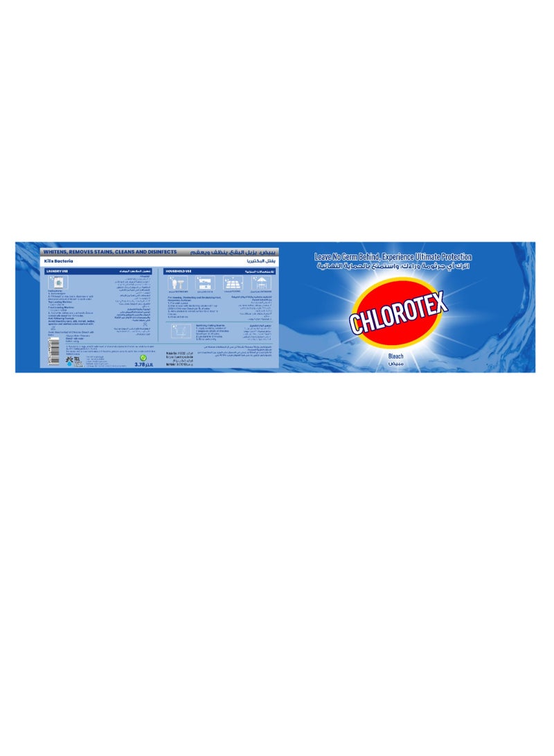 TCL Chlorotex, Liquid Bleach 3.78LT - Image 3