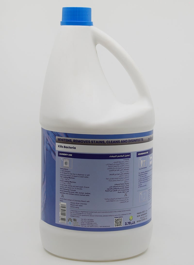 TCL Chlorotex, Liquid Bleach 3.78LT - Image 2