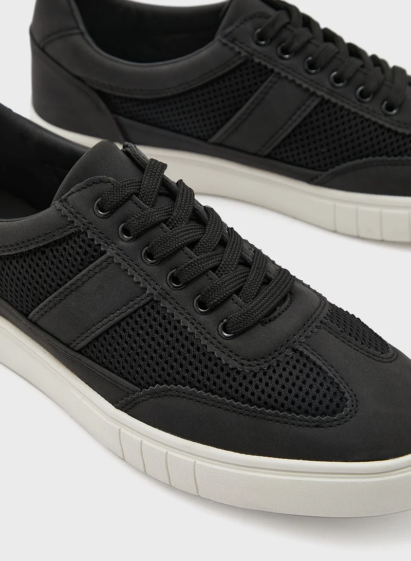 Seventy Five Mesh Casual Lace Ups