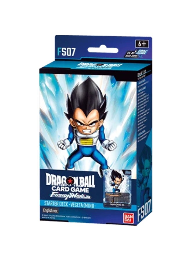 DBS Card Game Fusion World Start Deck -VEGETA(MINI)- FS07 English