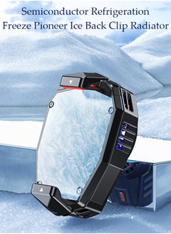 DUNISO Phone Cooler for Live Streaming and Gaming, Fast Phone Cooling Fan with Adjustable 3 Gear Wind Speed and Magnetic, Fit All Types of iPhone Android Smartphones  - Image 5
