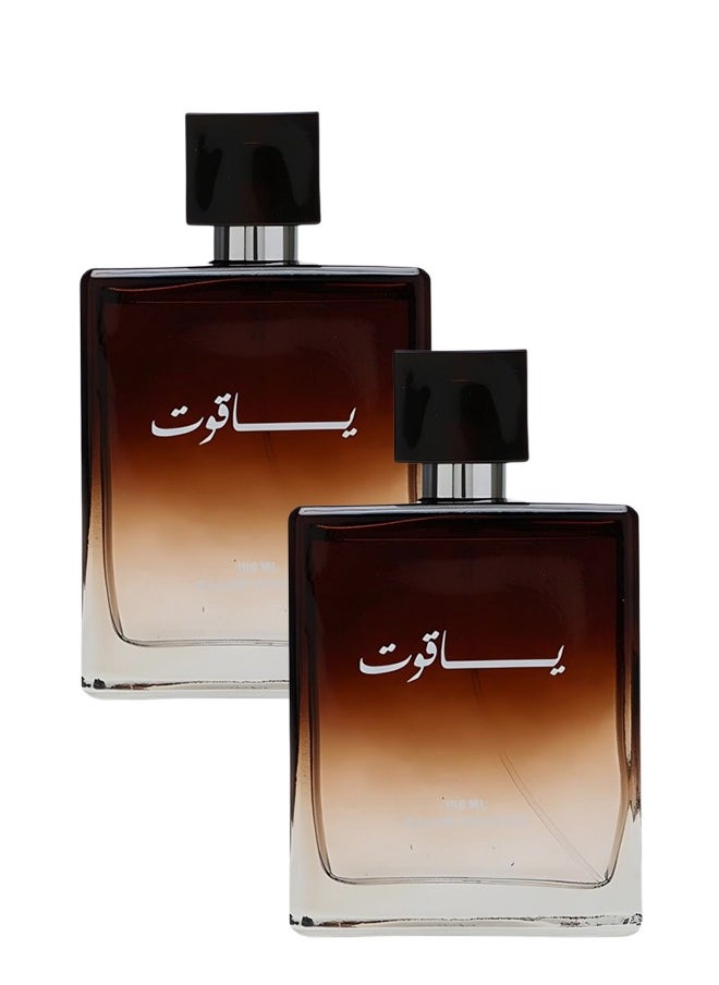 ياقوت 2 قطع عطر ياقوت للجنسين 100 مل  - Image 1