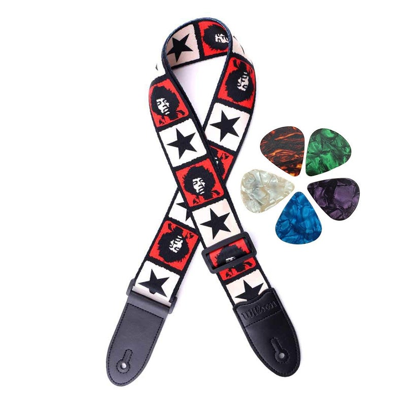 MUSTANG Adjustable Guitar Strap - Image 1