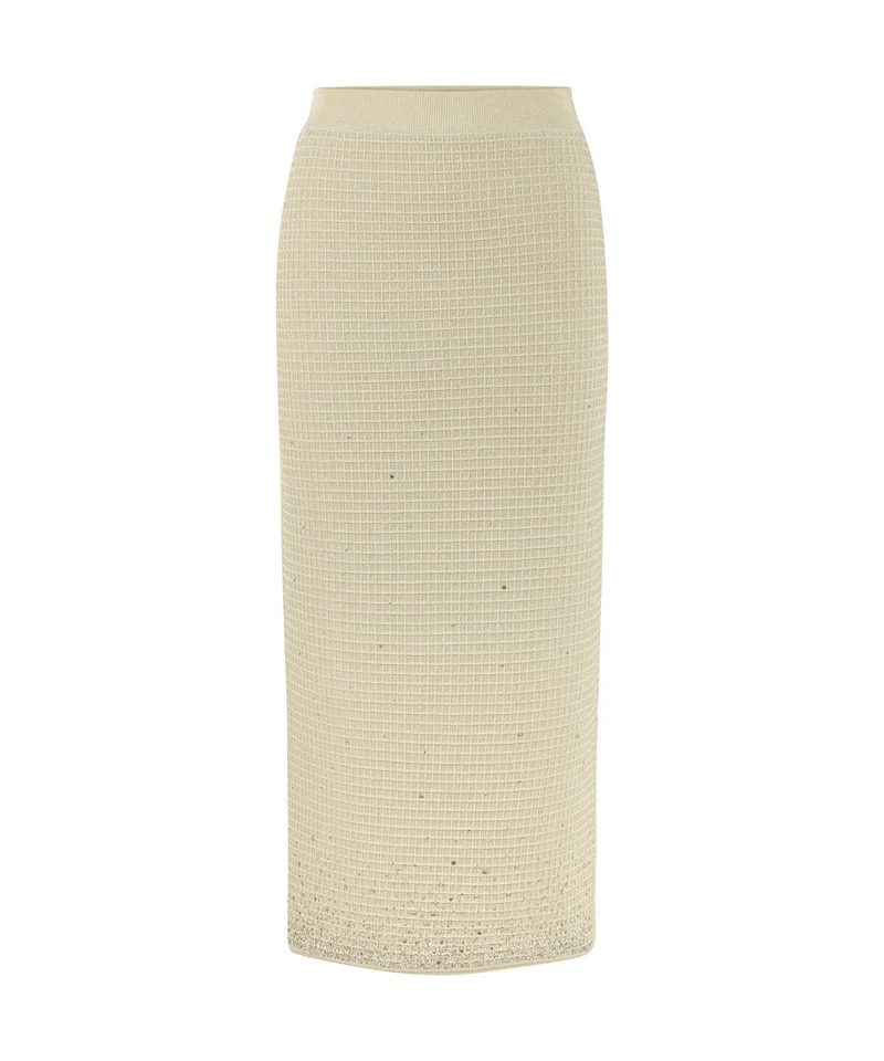 Ipekyol  Rhinestone Knit Skirt for Women | Best Price UAE
