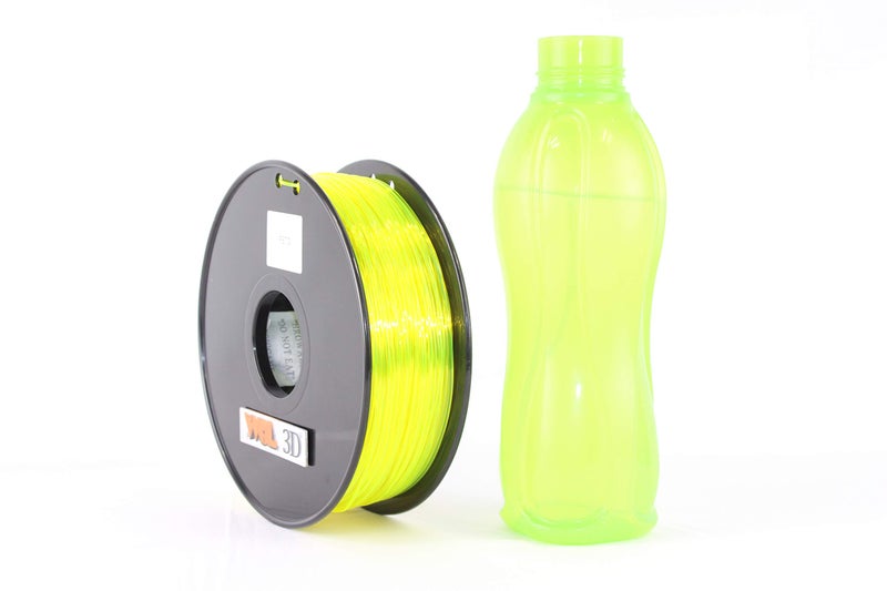 WOL 3D Petg 1.75 mm Filament (Yellow) - Image 2