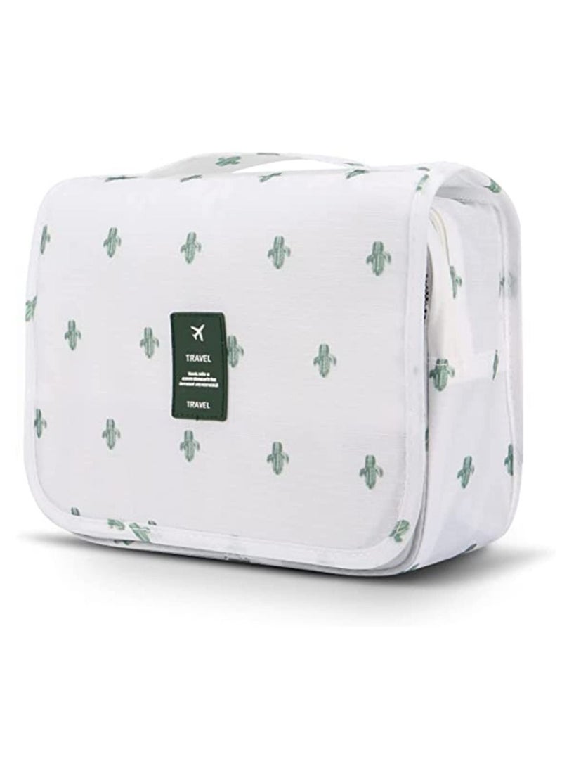 Y&D Travel Organizer Hanging Toiletry Bag Large Cosmetic Makeup for Men Women with Sturdy Hook Zipper Closure Carry Handle brush Case Beach Pool Spa Gym  - Image 1