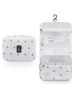 Y&D Travel Organizer Hanging Toiletry Bag Large Cosmetic Makeup for Men Women with Sturdy Hook Zipper Closure Carry Handle brush Case Beach Pool Spa Gym  - Image 2