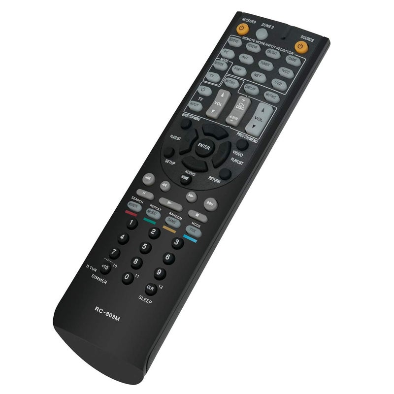 ZdalaMit RC-803M Replacement Remote Control Applicable for Onkyo AV Receiver TX-NR609 TX-NR609B HT-S7409 HT-S8409 TXNR609 TXNR609B HTS7409 HTS8409 - Image 3
