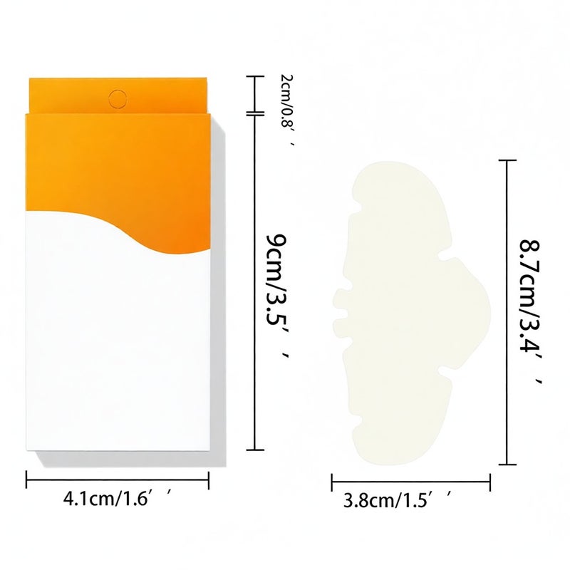 Nose Patch 10Pcs Hydrocolloid Infused - Pore Gunk Absorbing Acne Reducing Patch for All Skin Types Overnight Use - Image 5