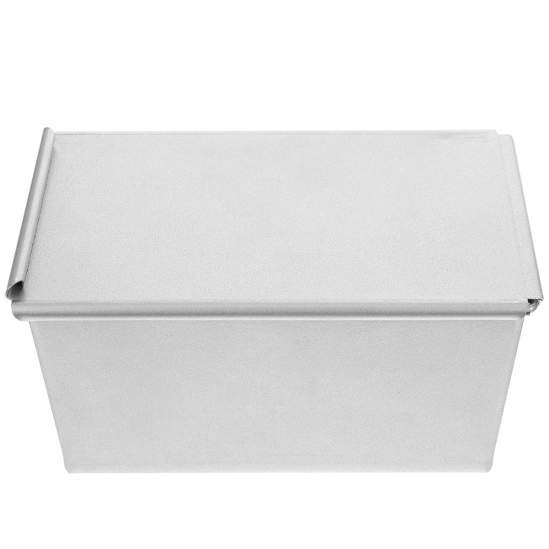 1pc Bread Mold Rectangular Toast Box With Lids Mold Household Baking Tool Baking Supplies ( 250g) - Image 1