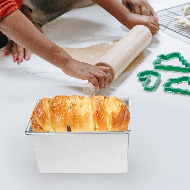 1pc Bread Mold Rectangular Toast Box With Lids Mold Household Baking Tool Baking Supplies ( 250g) - Image 4