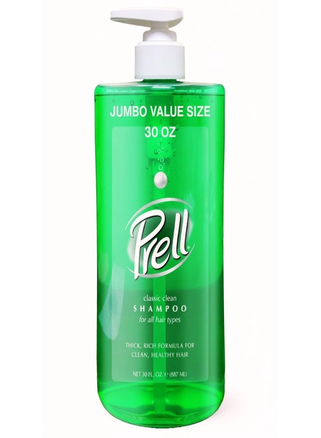 Prell Original Green Shampoo – Value Size - Classic Clean Deep Cleansing Shampoo for Men & Women | 30 oz - Image 1
