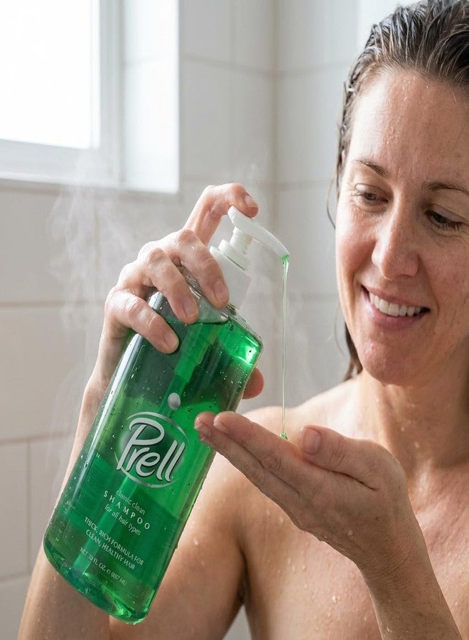 Prell Original Green Shampoo – Value Size - Classic Clean Deep Cleansing Shampoo for Men & Women | 30 oz - Image 3