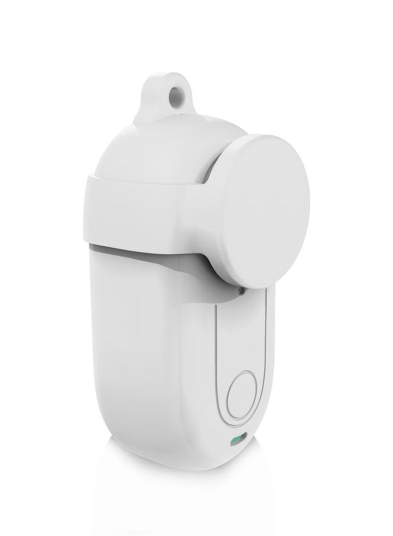 بولوز غطاء سيليكون من PULUZ مع غطاء عدسة لكاميرا Insta360 GO 3 – غطاء حماية ناعم ومتين، مقاوم للخدوش والغبار، سهل التركيب والإزالة(أبيض) - Image 3