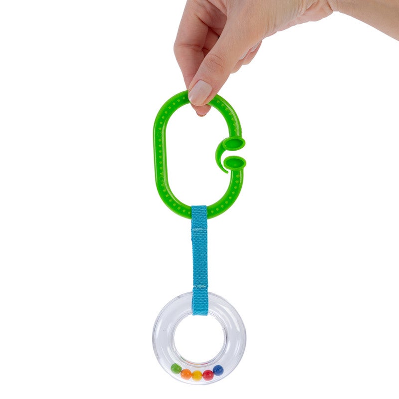 BABYJEM RATTLE STROLLER RING GREEN OVAL - Image 2