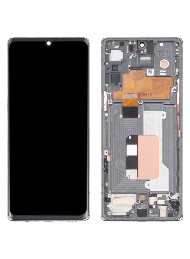 شاشة LCD مع مجموعة المحول الرقمي الكاملة والإطار لهاتف LG Velvet 5G LM-G900N / LM-G900EM / LM-G900 / LM-G900TM. - Image 3