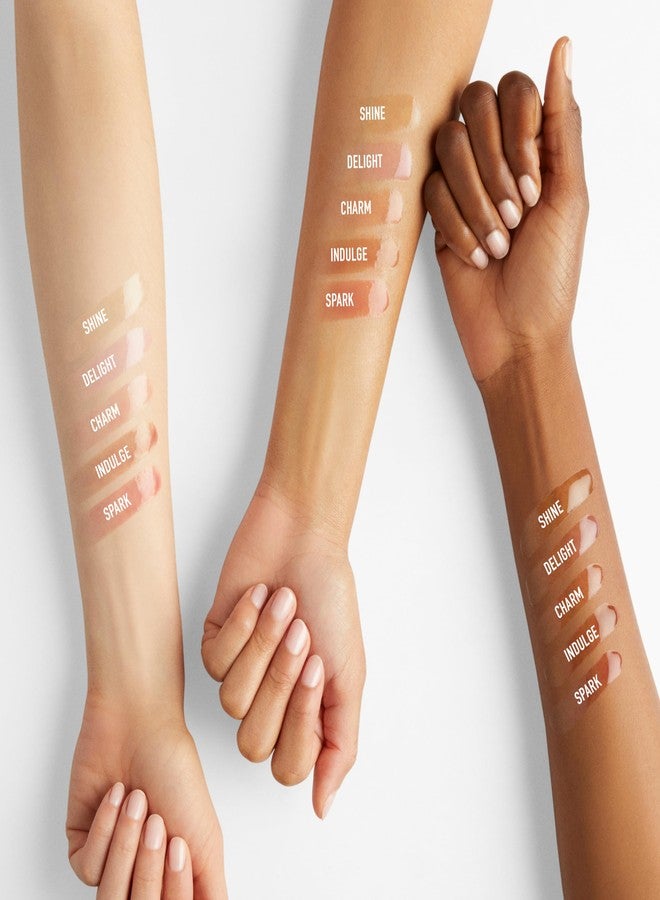 bareMinerals Nourishing Lip Oil, Ultra-Hydrating, Non-Sticky & High-Shine, Clean & Vegan Formula with 9 Botanical Oils & Hyaluronic Acid for Soft, Smooth Lips, Spark - Image 3