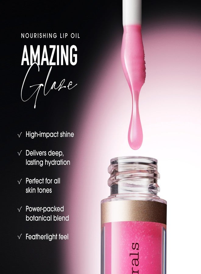 bareMinerals Nourishing Lip Oil, Ultra-Hydrating, Non-Sticky & High-Shine, Clean & Vegan Formula with 9 Botanical Oils & Hyaluronic Acid for Soft, Smooth Lips, Spark - Image 5