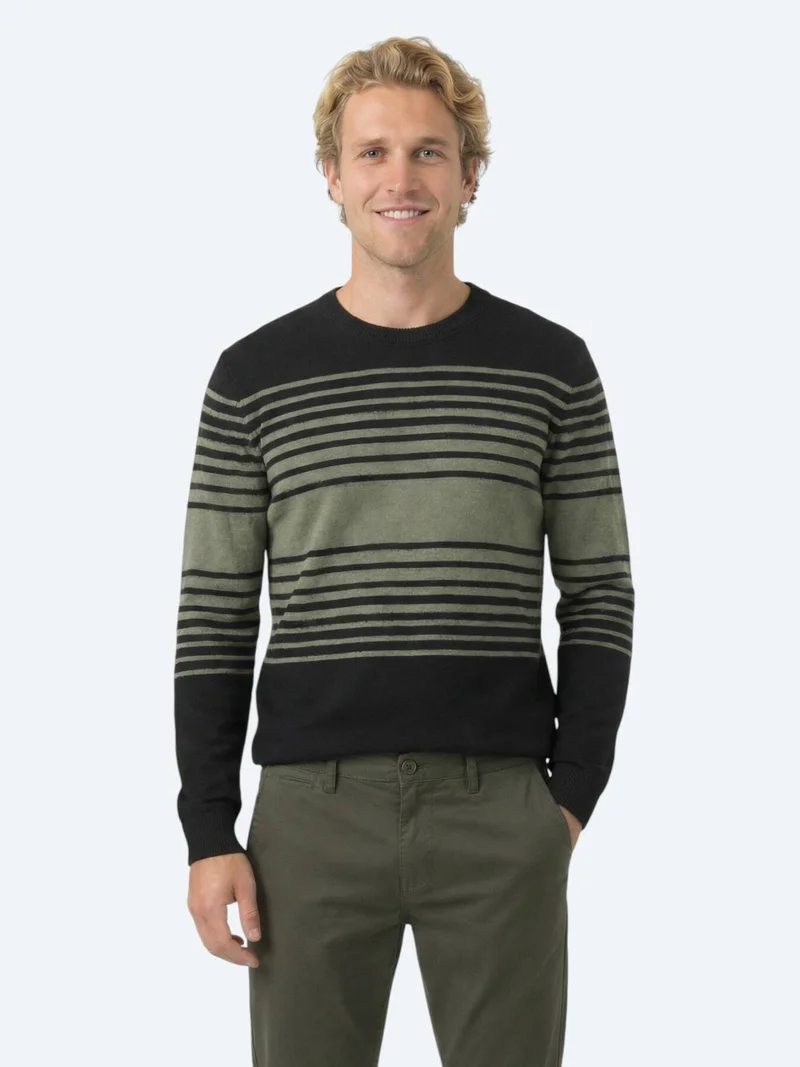 Kip Black Knitwear Sweatshirt
