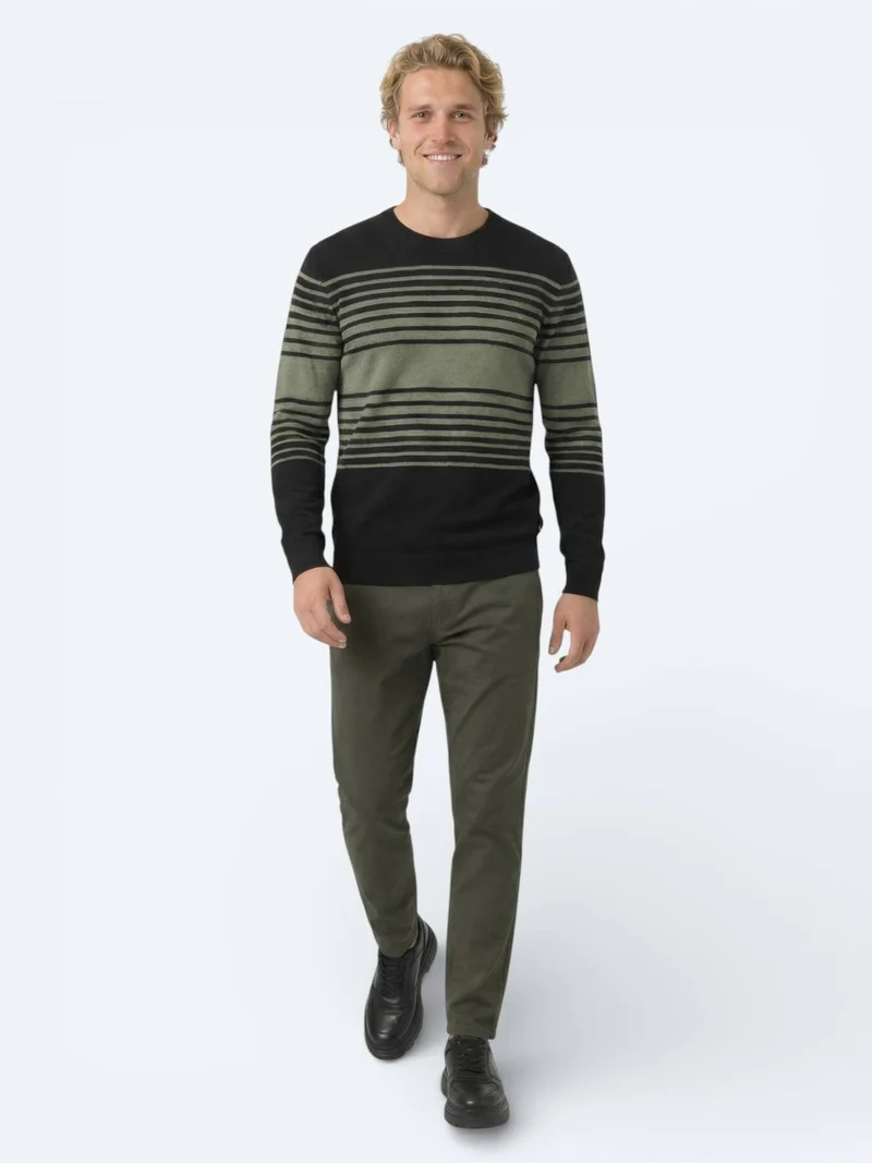 Kip Black Knitwear Sweatshirt