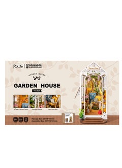 Rolife Flower House DIY Book Nook Shelf Insert TGB06, Assembly Brain Teaser 3D Wooden Puzzle DIY Build Model Crafts Kits, Unique Home Decor Birthday Gifts for Teens or Adults - pzsku/Z980A7836E3DF2B9061B9Z/45/_/1700675695/cc416c0b-67ac-463f-8d4a-7b5d62457325