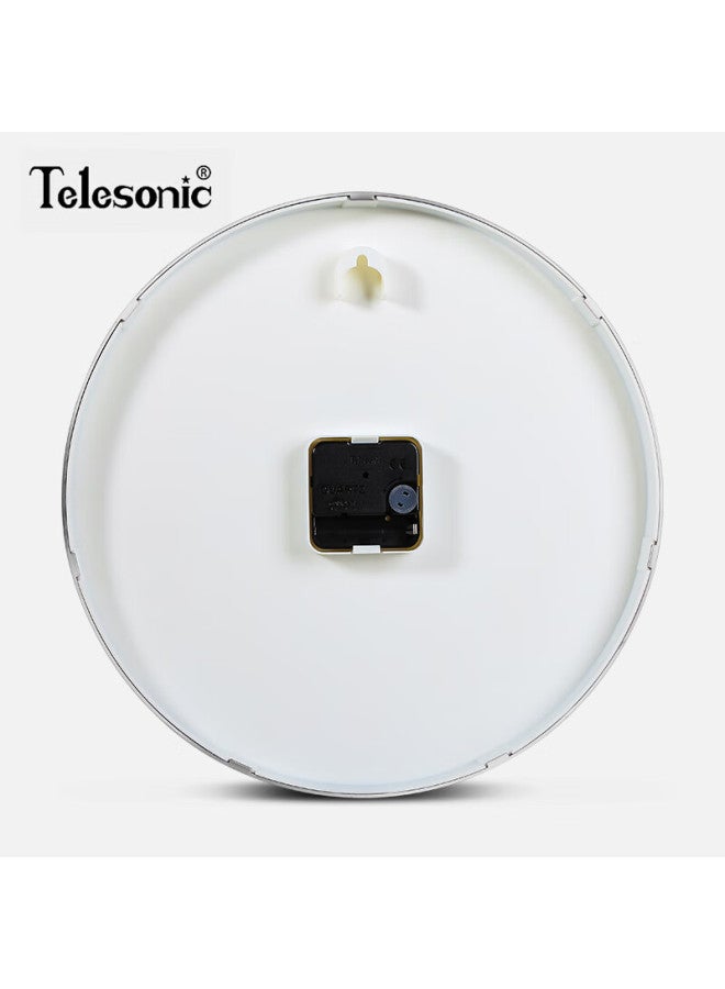 Telesonic Wall Clock For Living Room, Model Home Use No Drilling Required Wall-mounted Clock, 3d High-quality Quartz Clock - Image 3