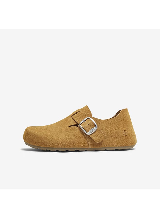 Basto 25 Autumn Birkenstock Style Fashion Retro Casual Women's Flats D3375cm5 Camel Size 35 - Image 1