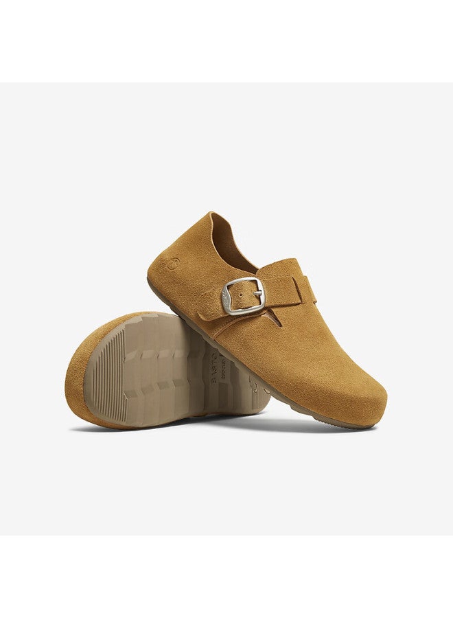 Basto 25 Autumn Birkenstock Style Fashion Retro Casual Women's Flats D3375cm5 Camel Size 35 - Image 3