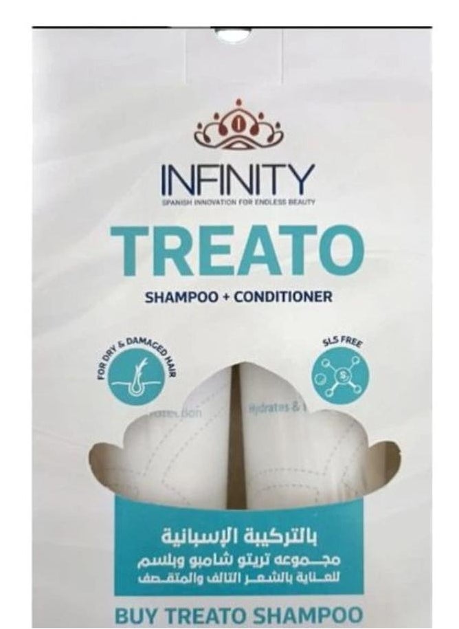 Infinty - Infinity Treato Shampoo and Conditioner  250+250 ml - Image 1
