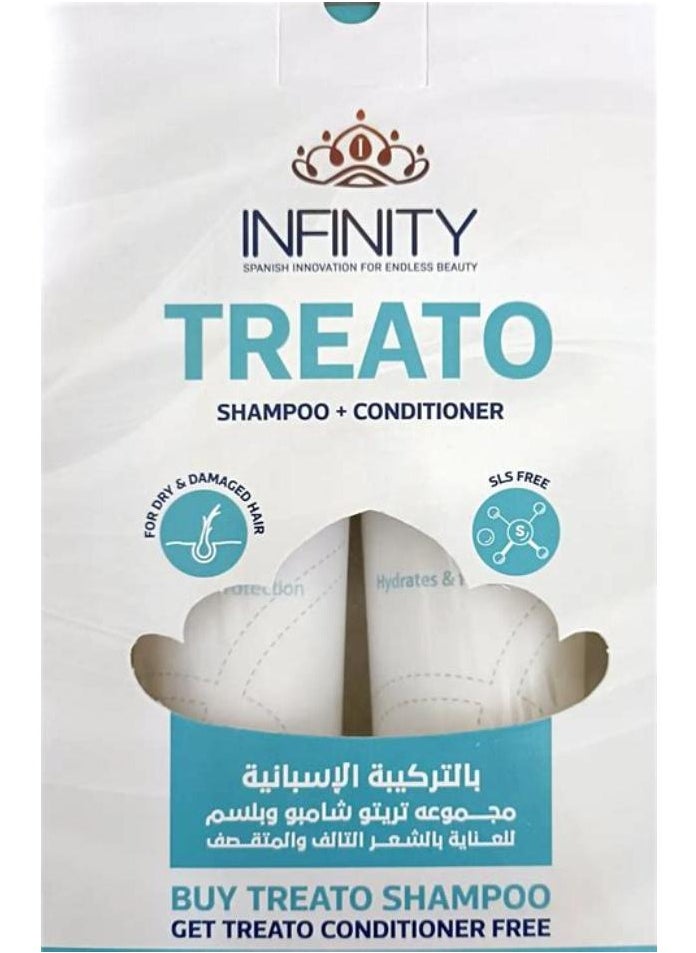 Infinty - Infinity Treato Shampoo and Conditioner  250+250 ml - Image 1